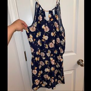 Aeropostal Floral Romper